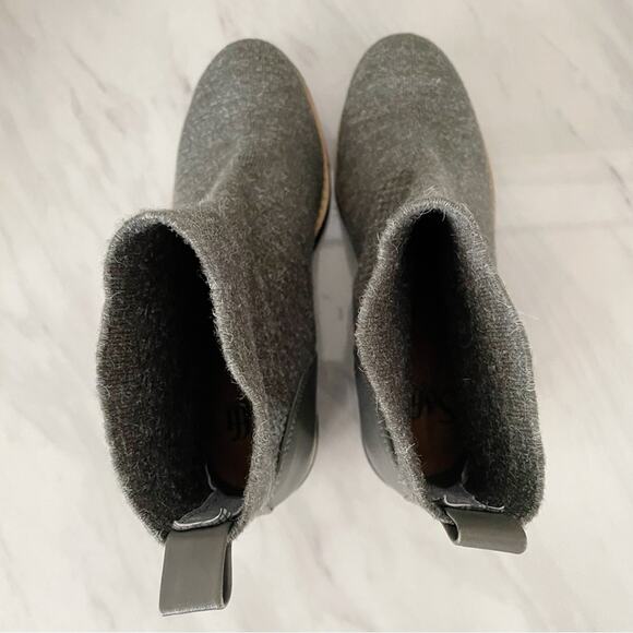Sofft Elaina Wedge Sock Boots Gray Size 7 New - Picture 5 of 10
